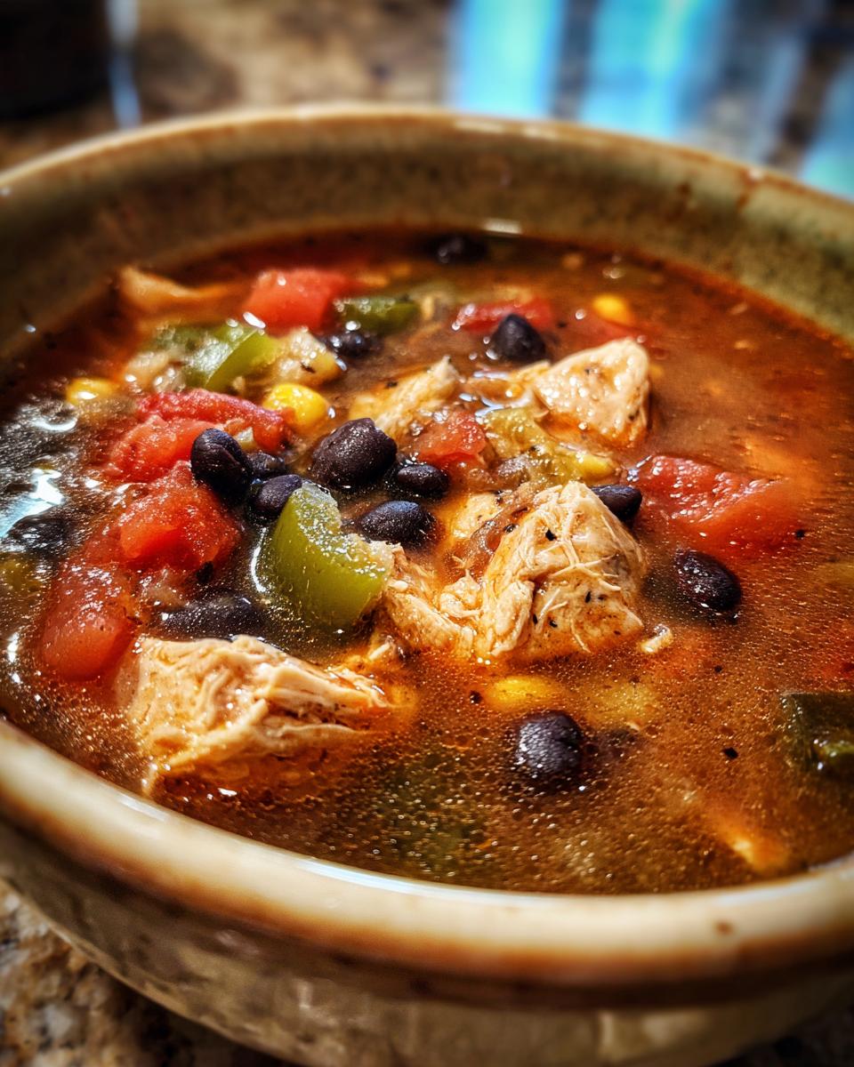 Chicken Taco Soup - detail 3