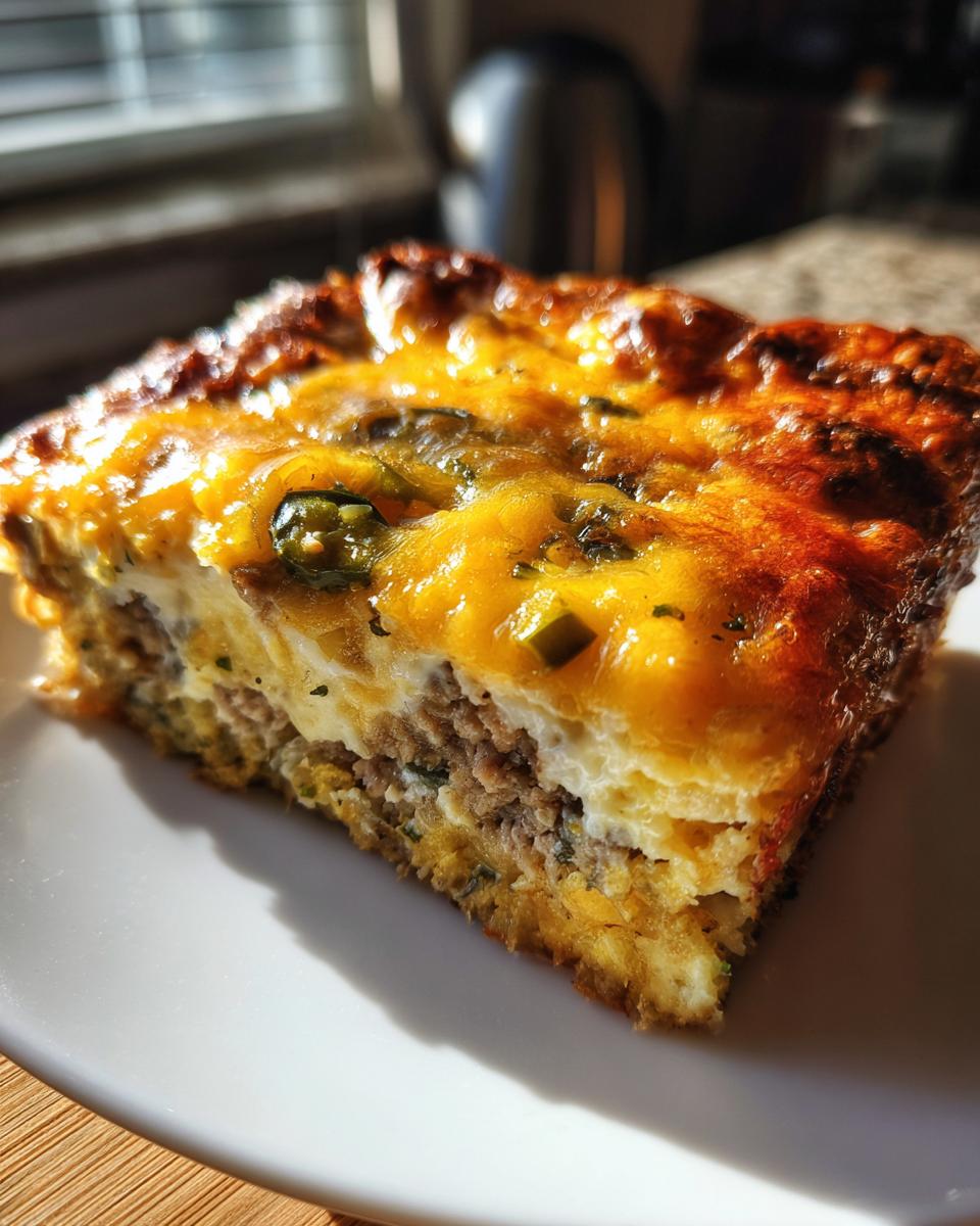 Chile Rellenos Casserole - detail 1