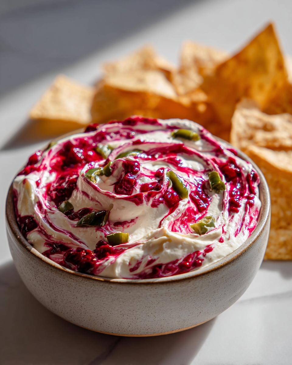 Christmas Cranberry Jalapeno Dip - detail 1