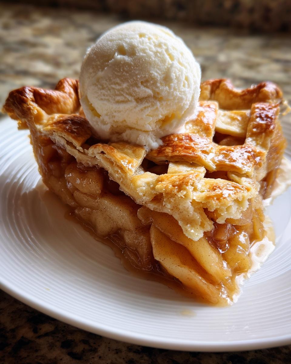 Cinnamon Apple Pie à la Mode - detail 1
