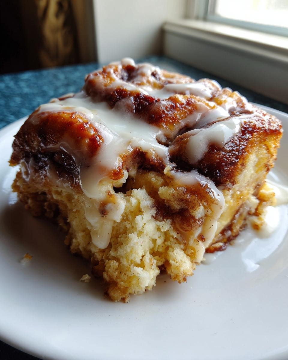 Cinnamon Roll Casserole - Mighty Mrs - detail 1