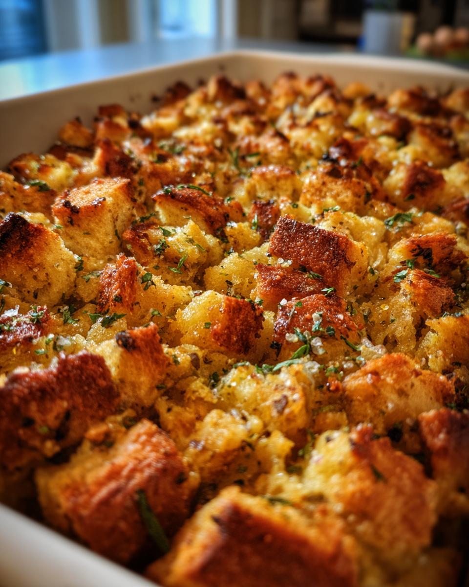 Classic Stuffing Recipe for Thanksgiving Dinner - detail 2