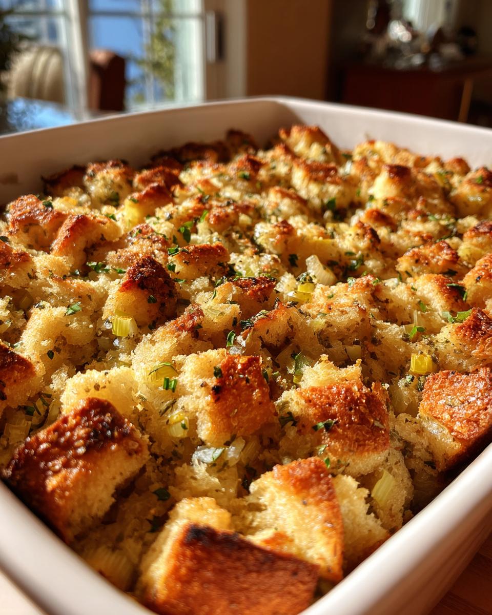 Classic Stuffing Recipe for Thanksgiving Dinner - detail 3