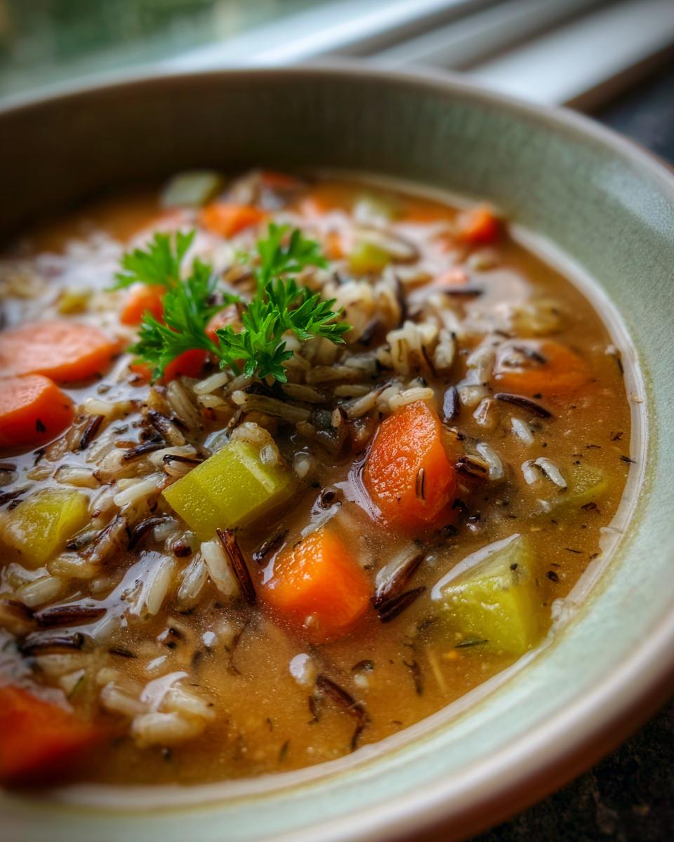 Cozy Autumn Wild Rice Soup: Warming and Flavorful - detail 3