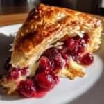 Cranberry & Brie Puff Pastry Tart