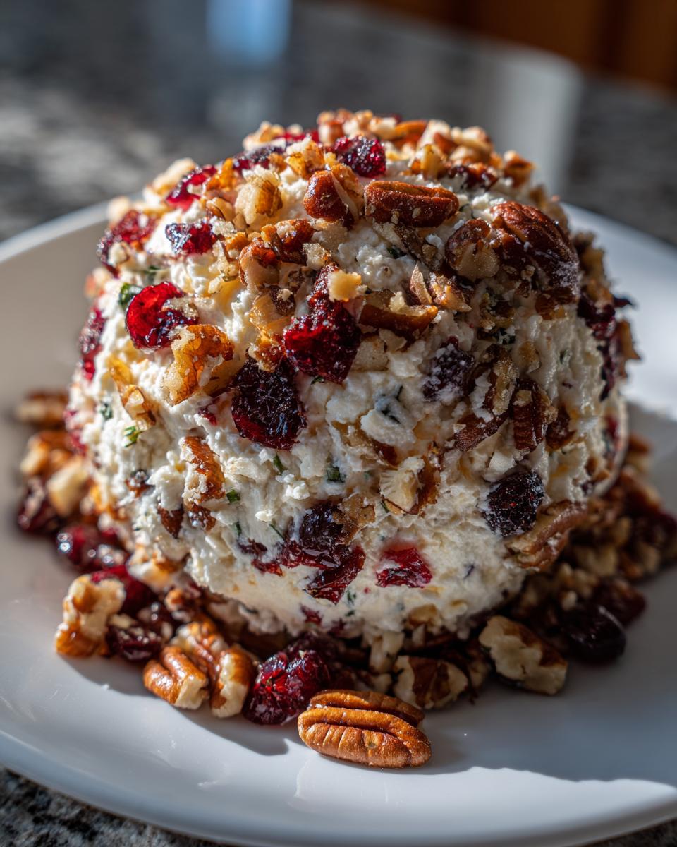 Cranberry Pecan Cheese Ball: The Holiday Appetizer I Make Every Year - detail 1