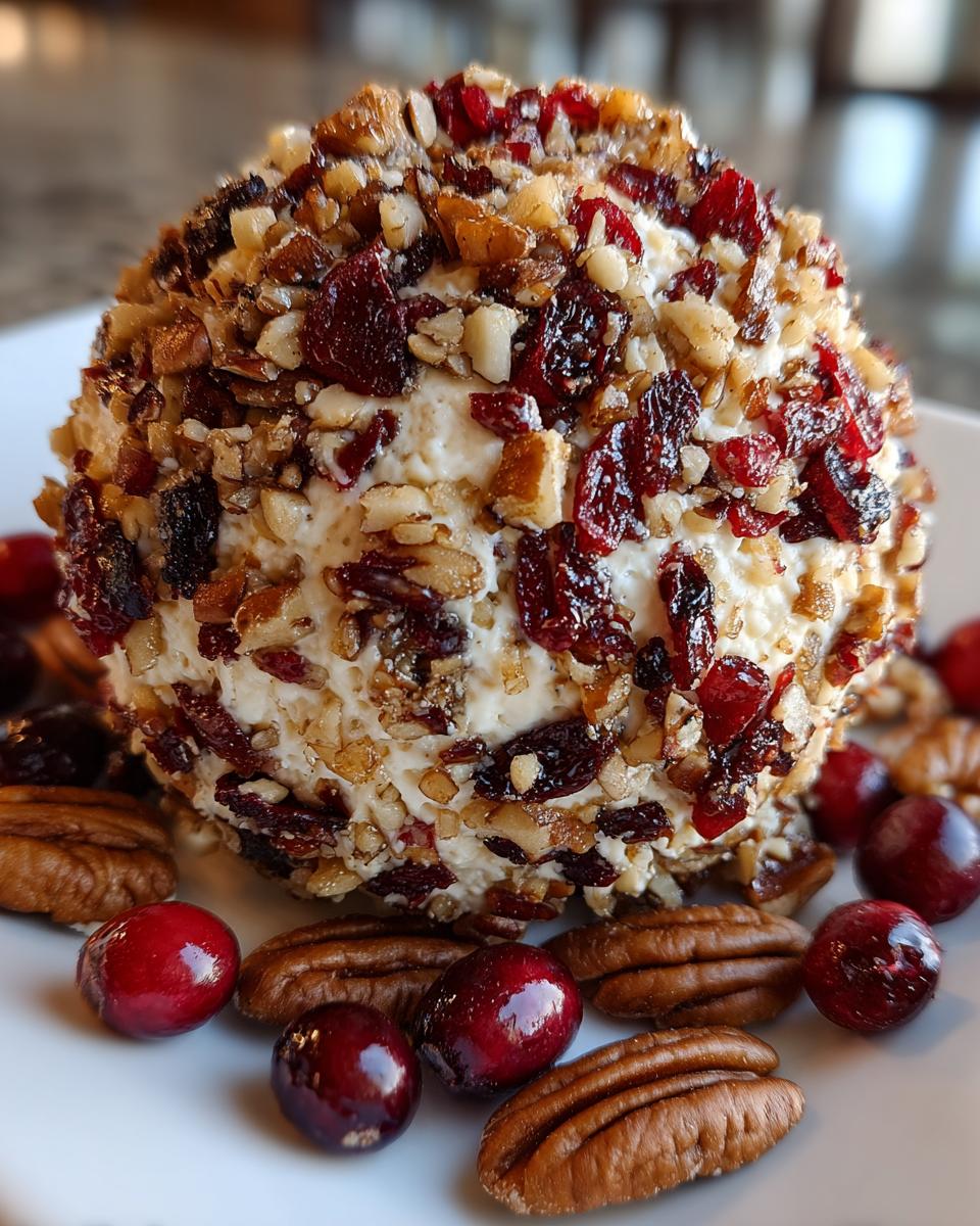 Cranberry Pecan Cheese Ball: The Holiday Appetizer I Make Every Year - detail 2
