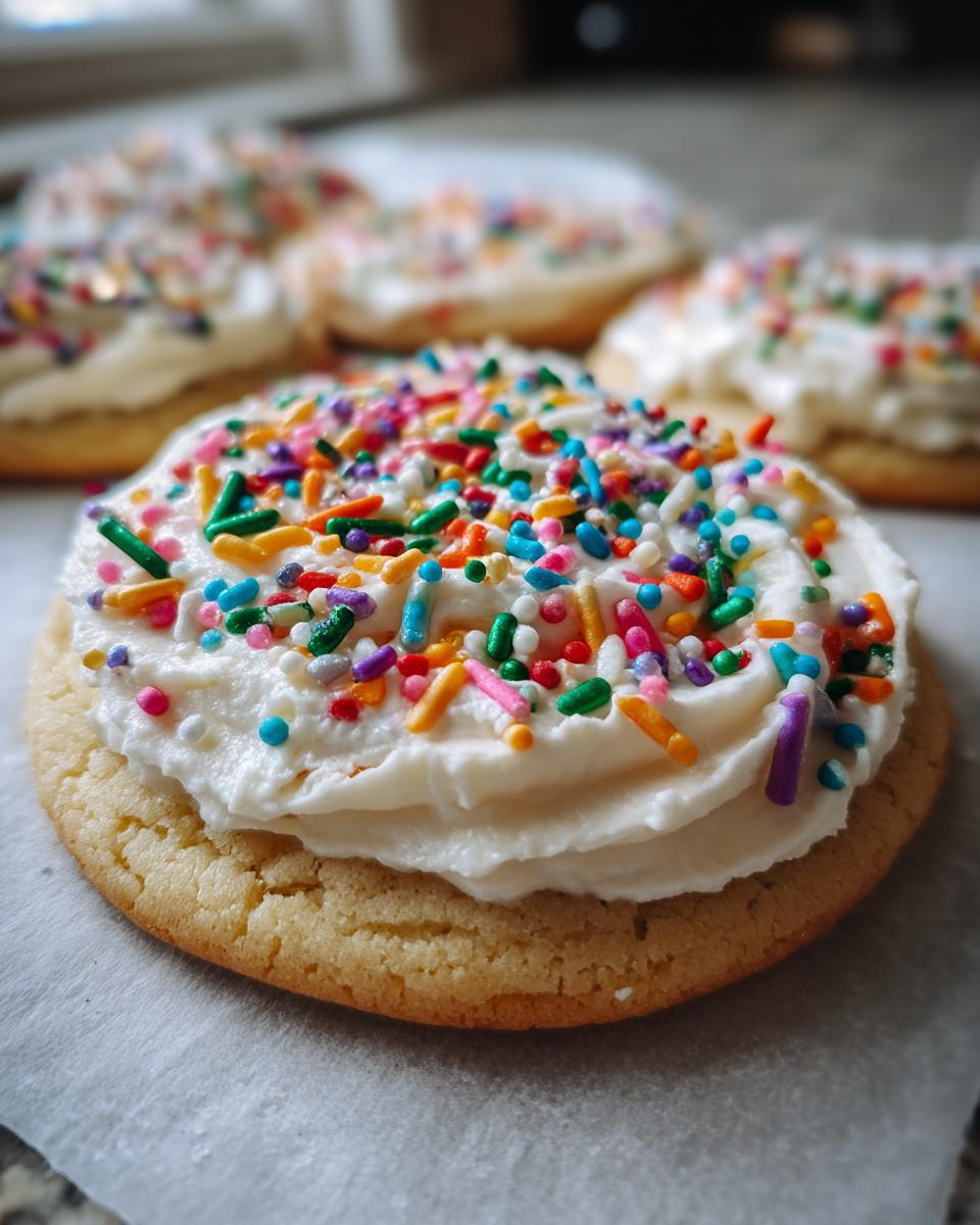Crumbl Christmas Sugar Cookies - detail 1