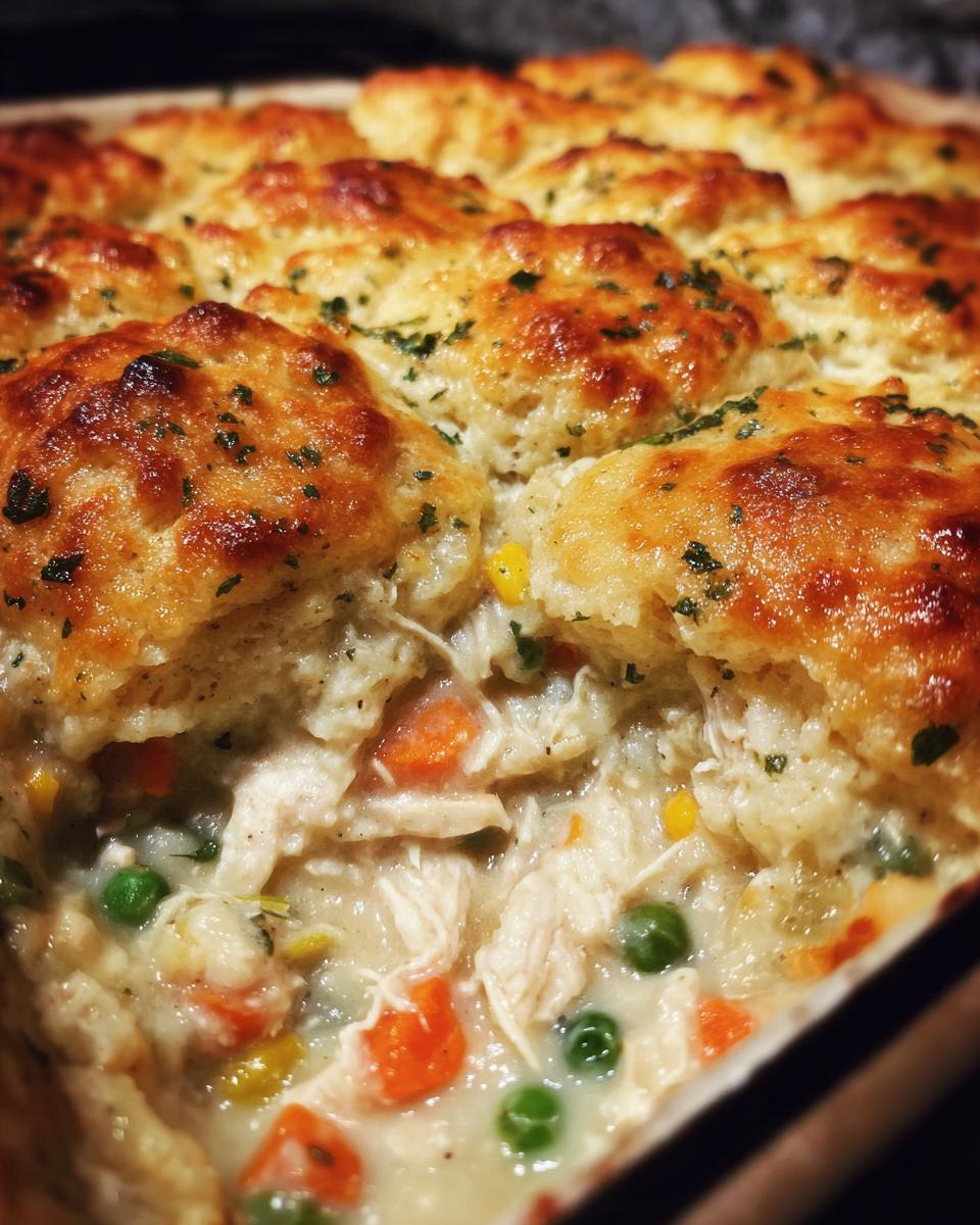 Delicious Chicken Pot Pie Bubble Up Casserole - detail 1