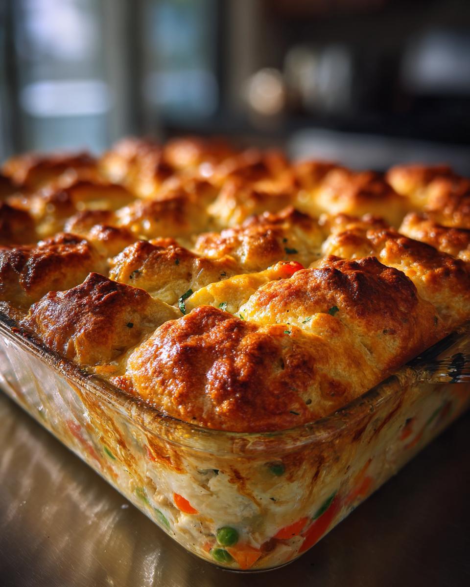 Delicious Chicken Pot Pie Bubble Up Casserole - detail 2
