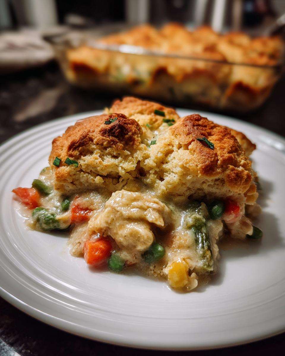 Delicious Chicken Pot Pie Bubble Up Casserole - detail 3
