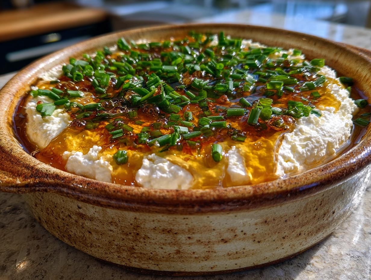Delicious Ricotta Dip with Hot Honey - detail 3