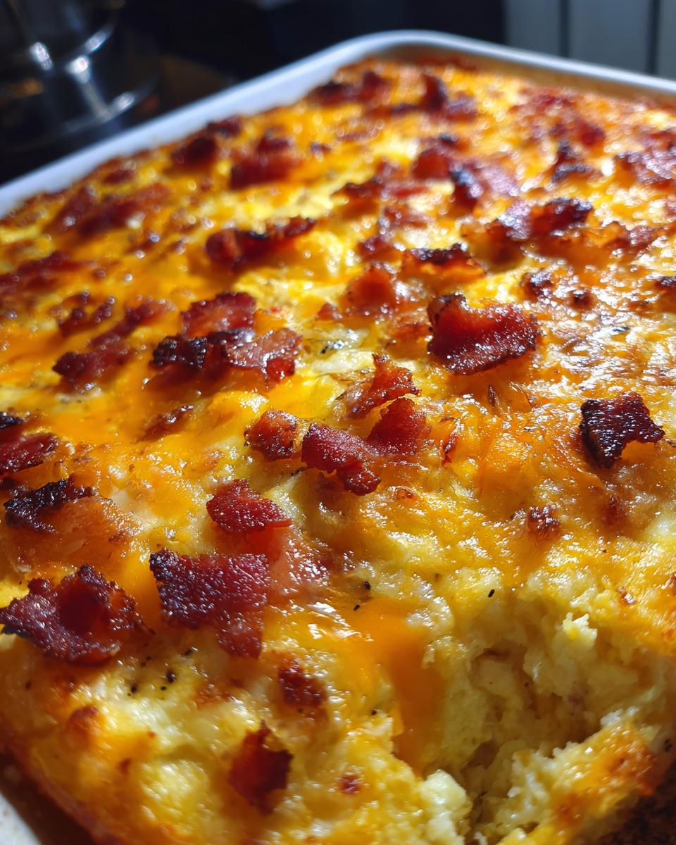 Easy Bacon, Egg, and Hashbrown Casserole Recipe - detail 3