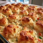 Easy Chicken Pot Pie Casserole (No Pie Crust Needed!)