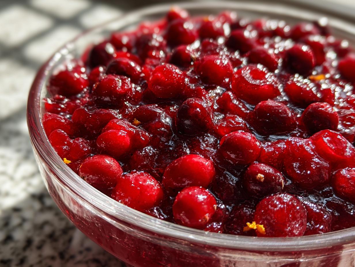 Easy Cranberry Orange Sauce - Thanksgiving Side Dish - detail 3