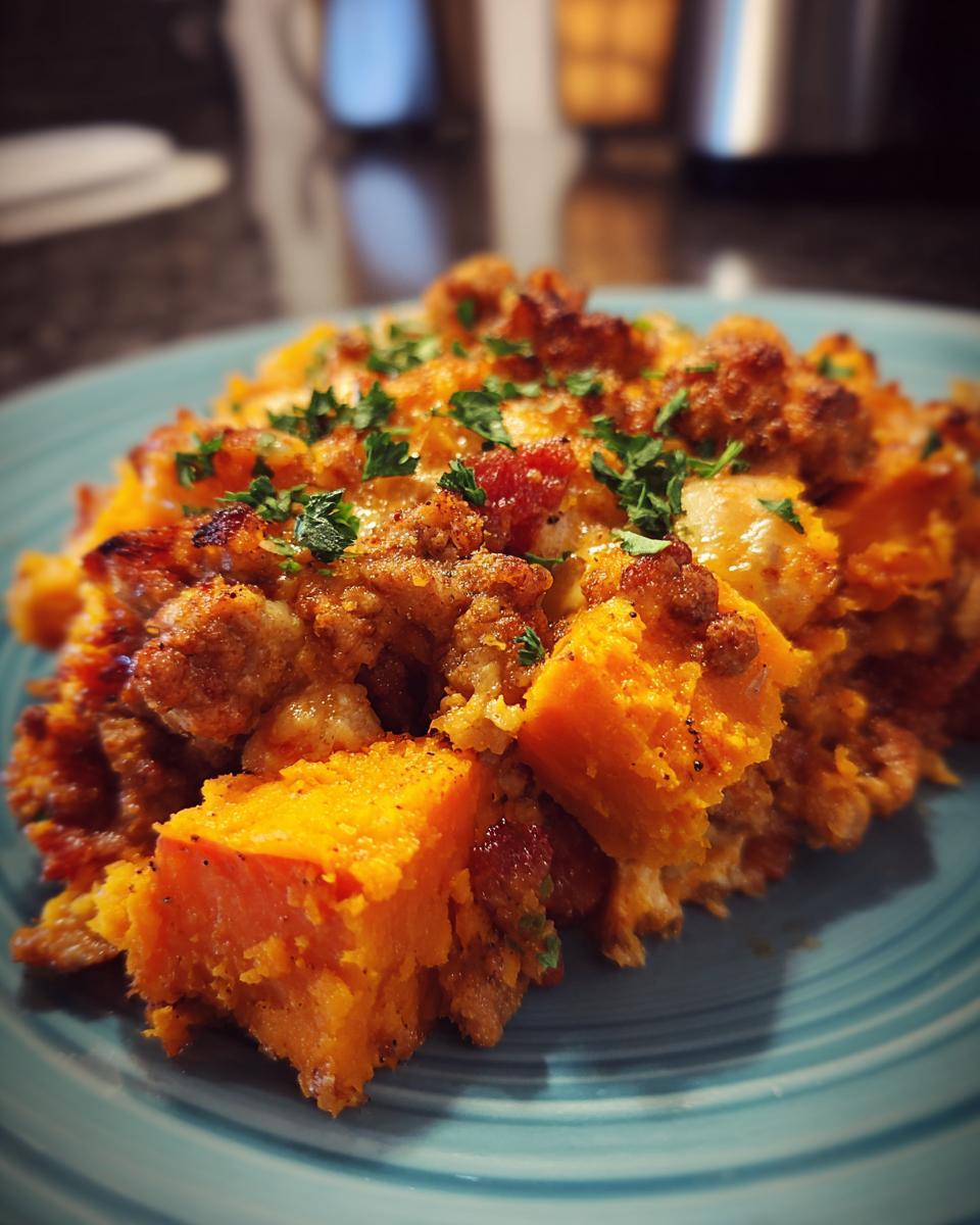 Easy Ground Turkey Sweet Potato Bake Recipe - detail 2