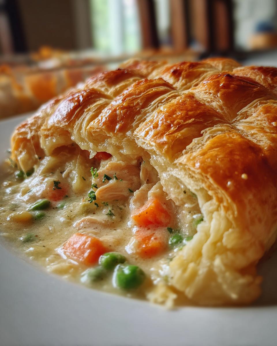 Easy Homemade Chicken Pot Pie Casserole Recipe - detail 2