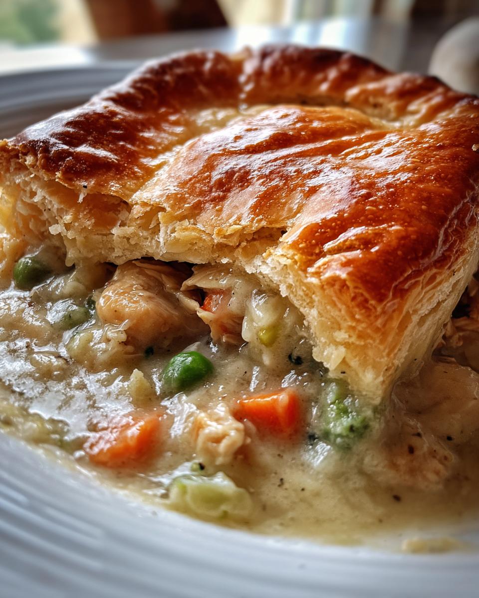 Easy Homemade Chicken Pot Pie Casserole Recipe - detail 3