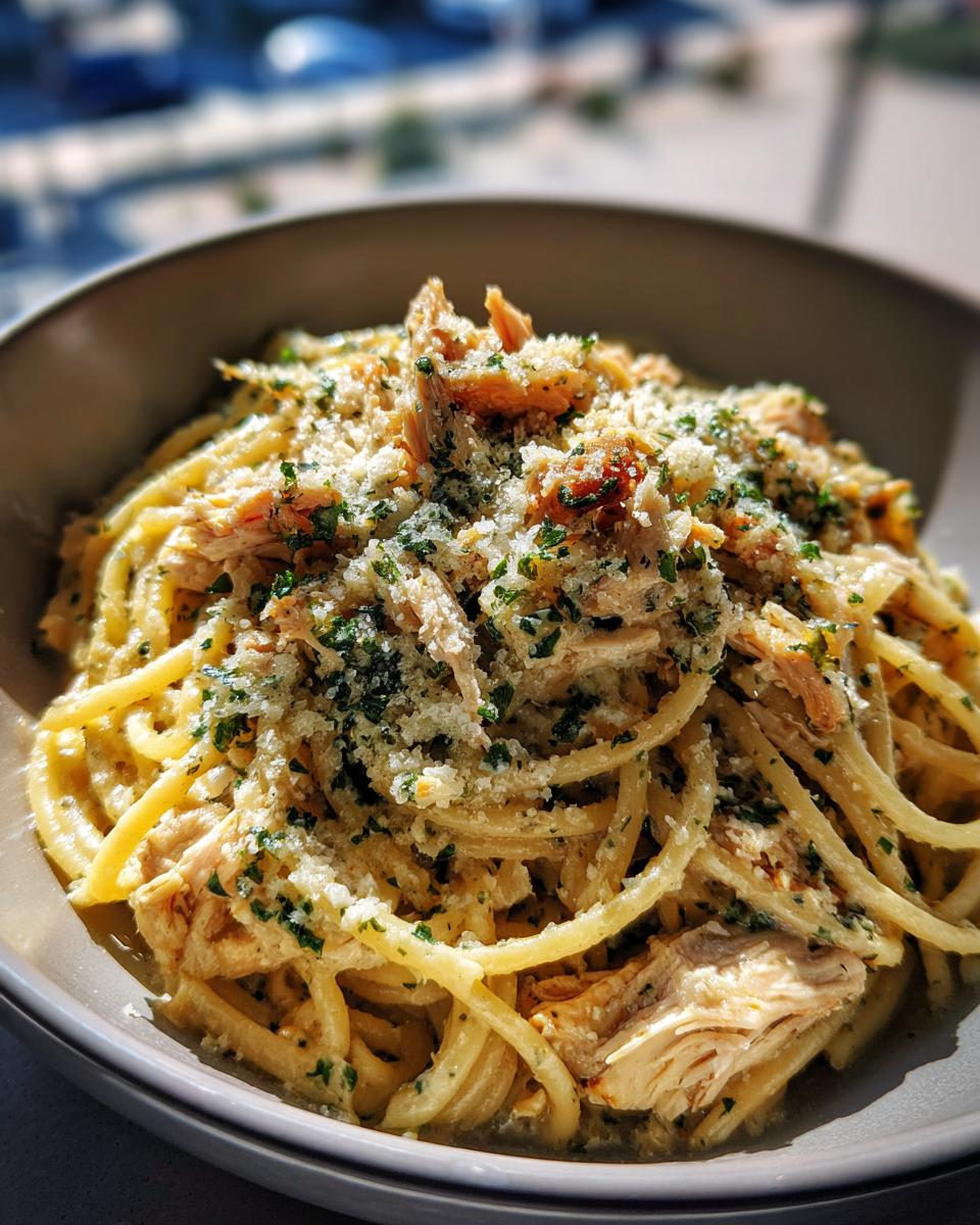 Easy Parmesan Chicken Pasta - detail 1