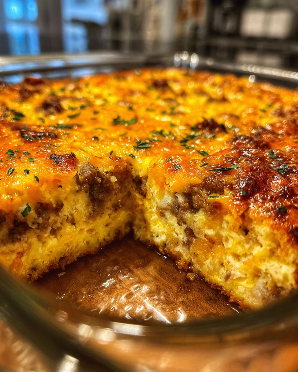 Easy Sausage and Egg Casserole - detail 1