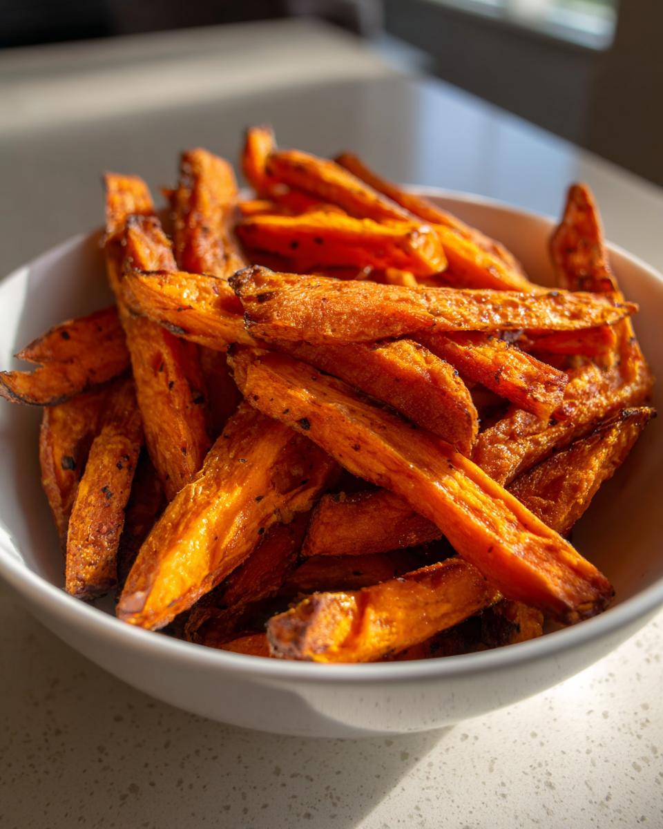 Easy Sweet Potato Fries (healthy) - detail 3