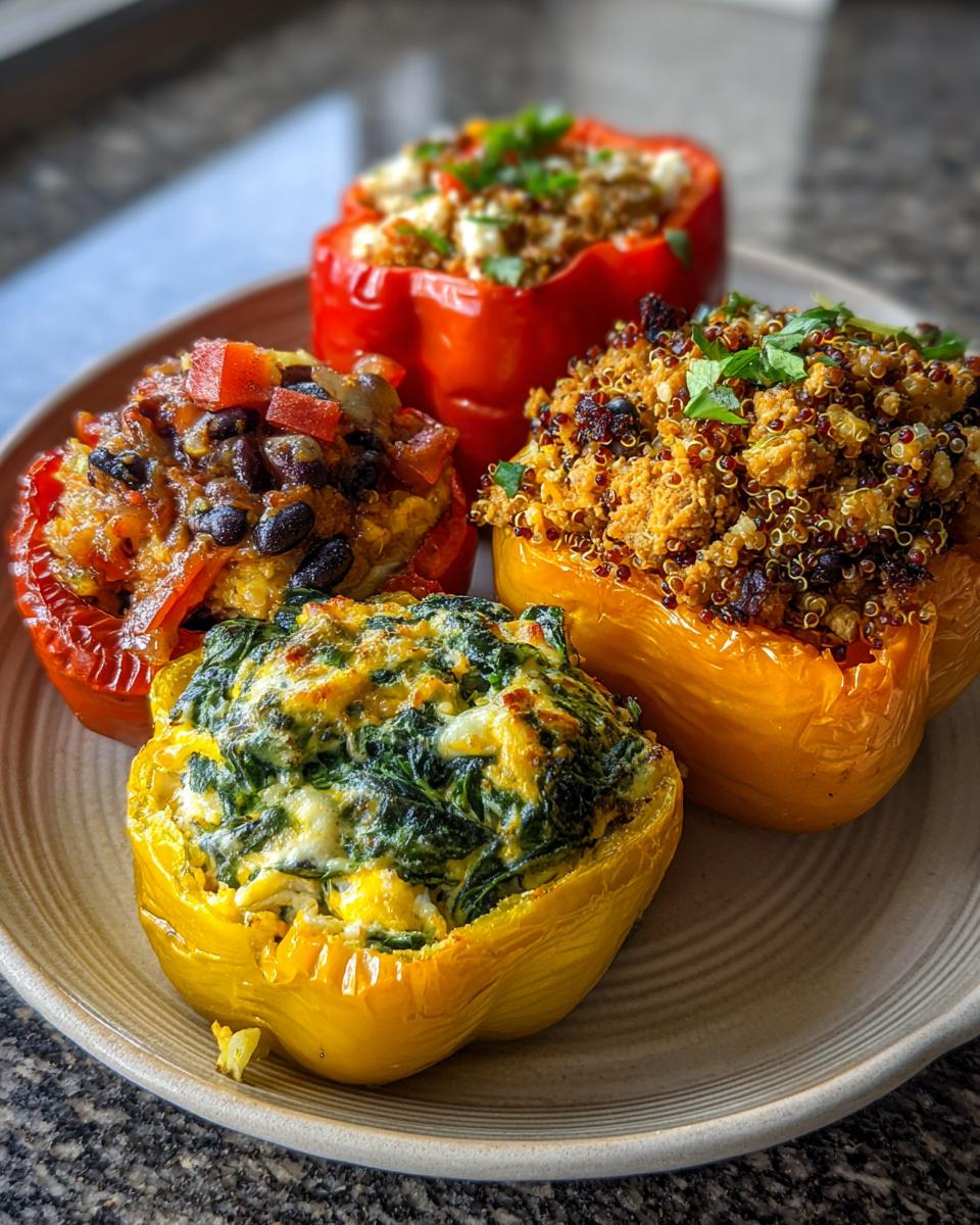Egg Stuffed Breakfast Peppers 3 Ways for Epic Clean Eating Anytime! - detail 2