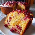 Festive Cranberry Cake with Fresh Cranberries