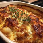 French Onion Chicken Bake