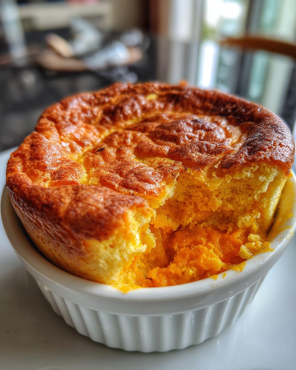French Style Sweet Potato Soufflé - detail 1