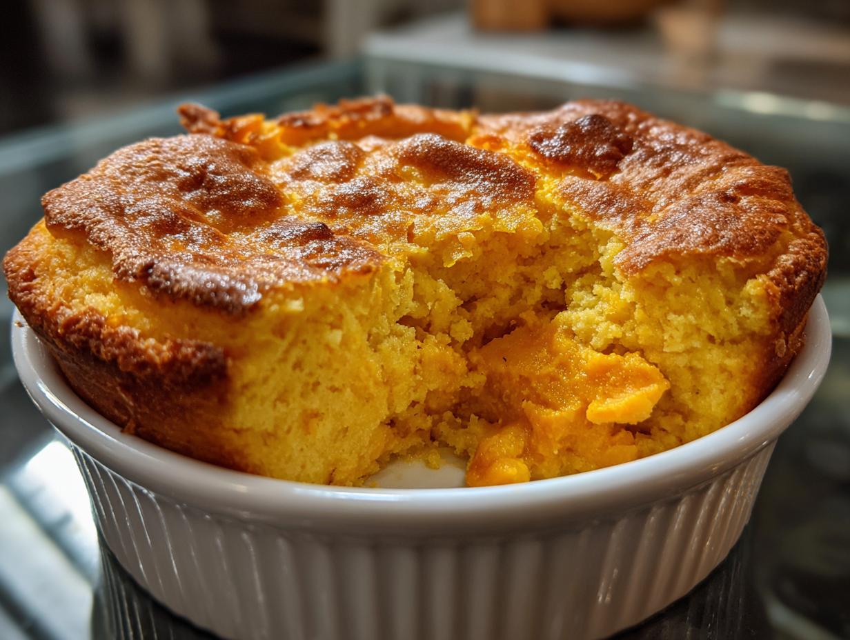French Style Sweet Potato Soufflé - detail 2