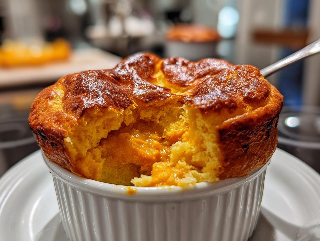 French Style Sweet Potato Soufflé - detail 3