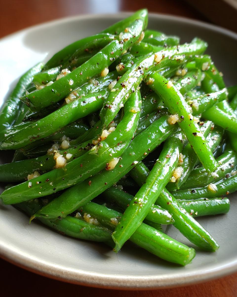Garlic Butter Green Beans - 15-minute recipe - detail 1