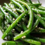 Garlic Butter Green Beans - 15-minute recipe