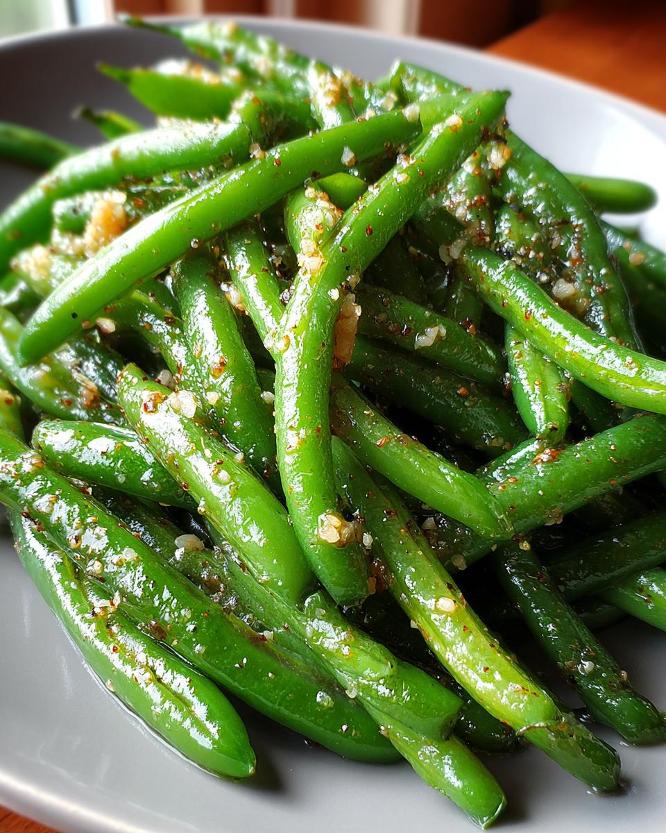 Garlic Butter Green Beans - 15-minute recipe - detail 2