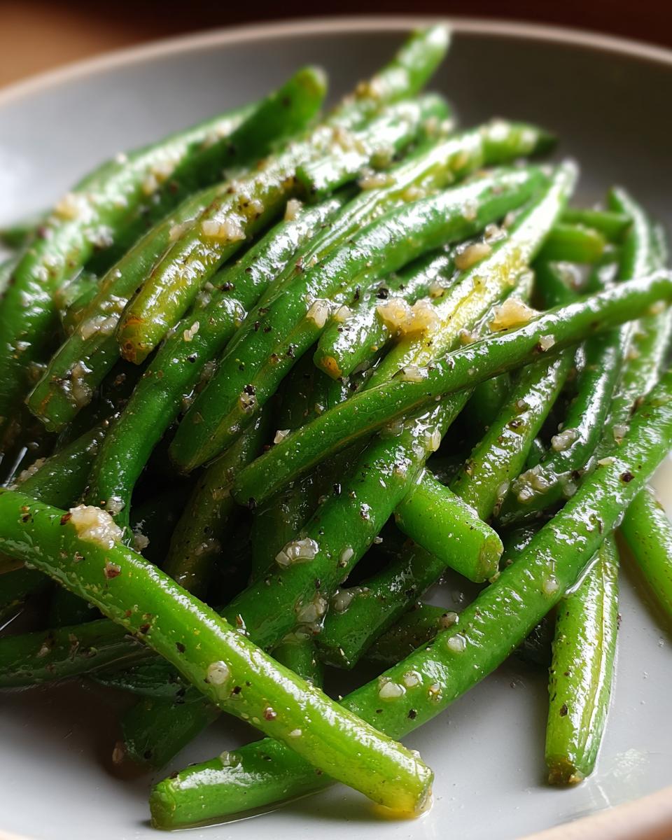 Garlic Butter Green Beans - 15-minute recipe - detail 3