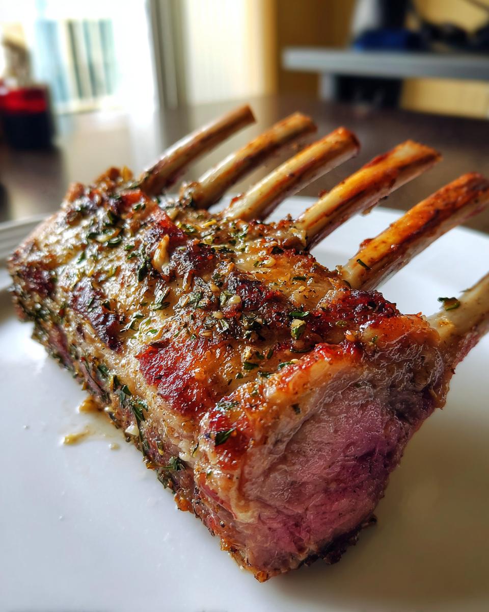 Herb Roasted Rack of Lamb - detail 2