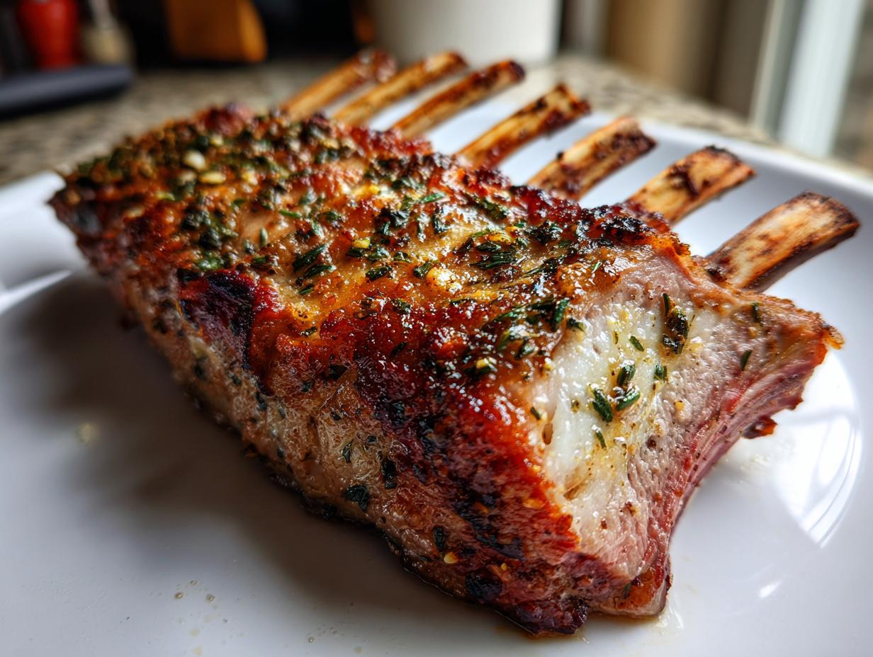 Herb Roasted Rack of Lamb - detail 3