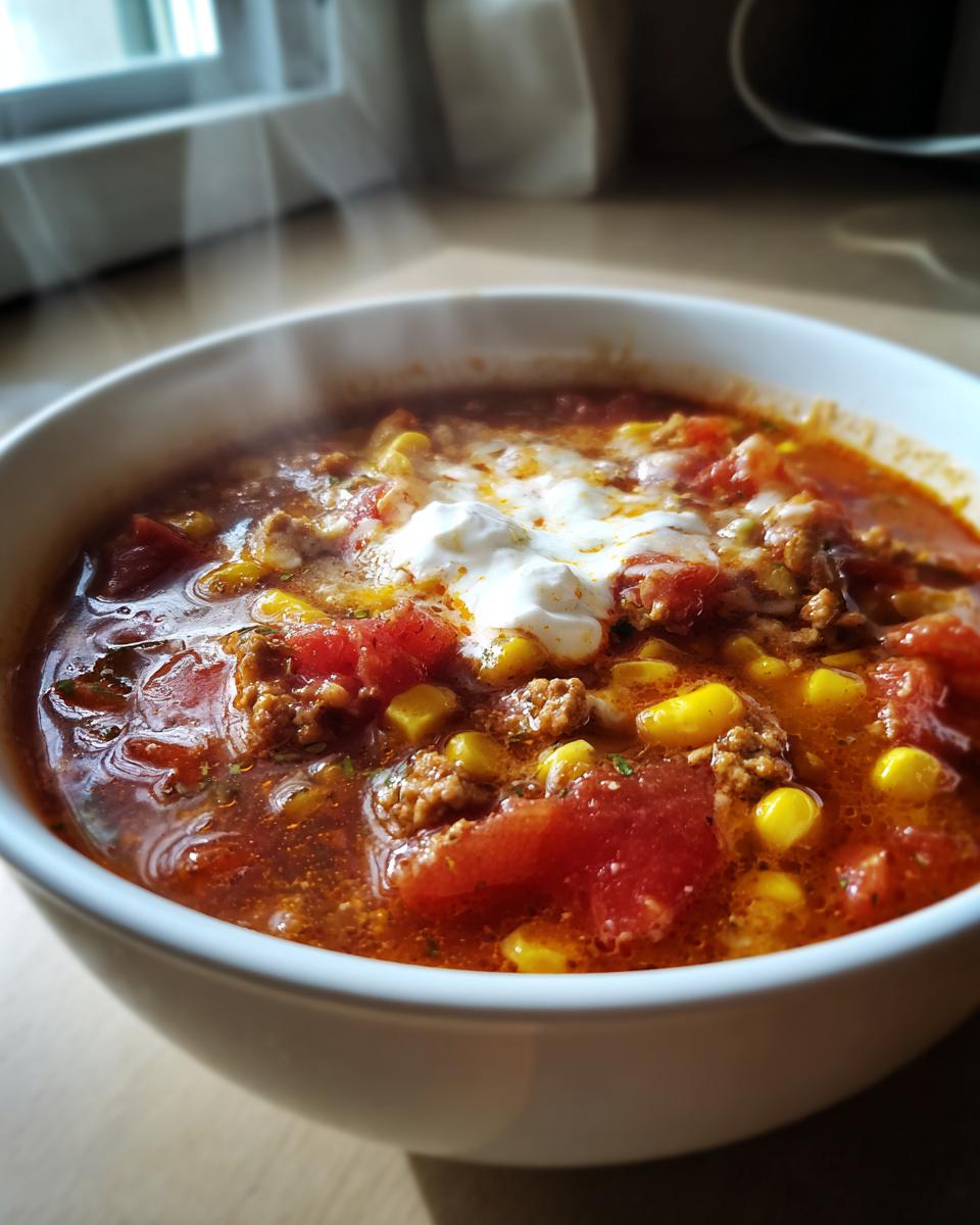 High Protein Creamy Taco Soup - CookTune - detail 2