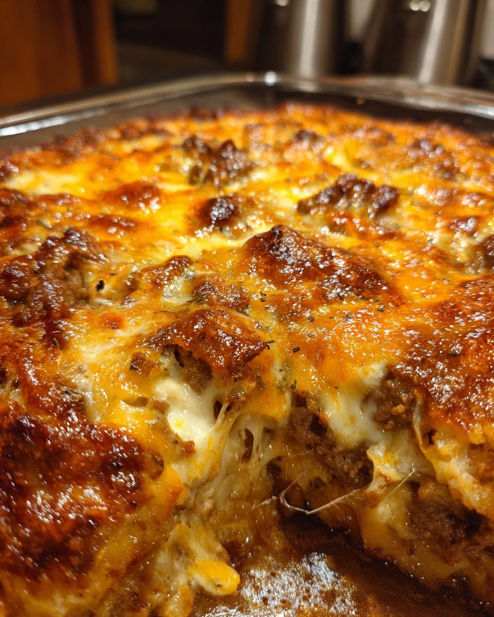 High Protein Low Carb Philly Cheesesteak Casserole Recipe - detail 1
