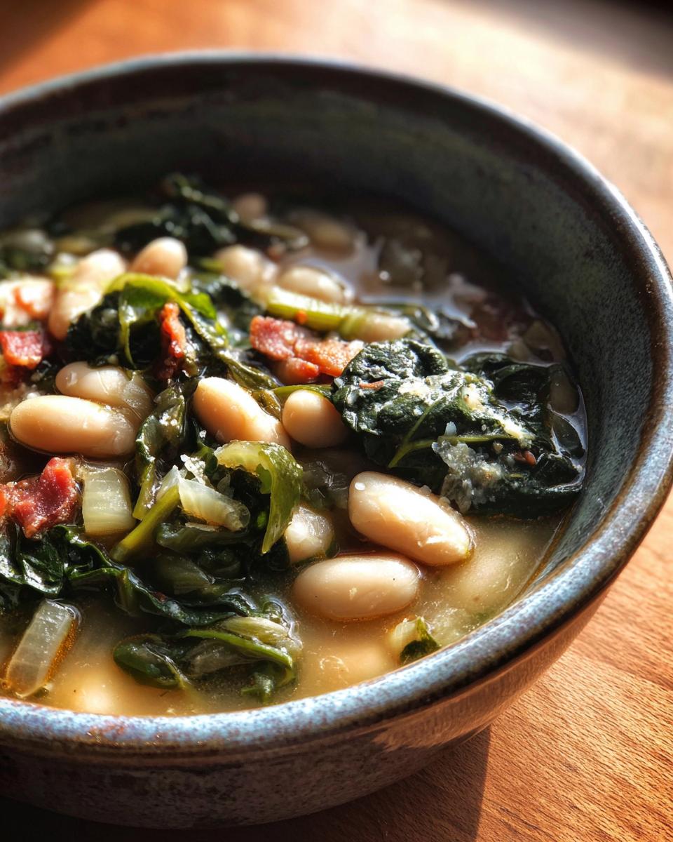 High Protein White Bean Soup - detail 2