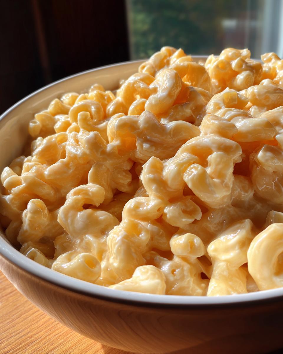 Homemade Stovetop Macaroni and Cheese - detail 2