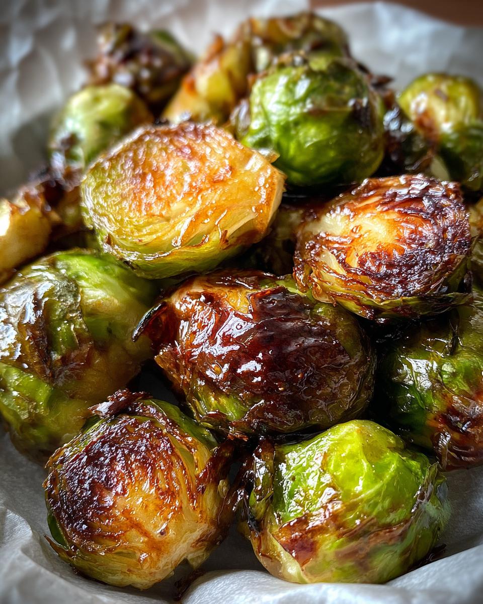 Honey Balsamic Brussels Sprouts - The Healthful Ideas - detail 1