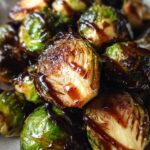Honey Balsamic Brussels Sprouts - The Healthful Ideas