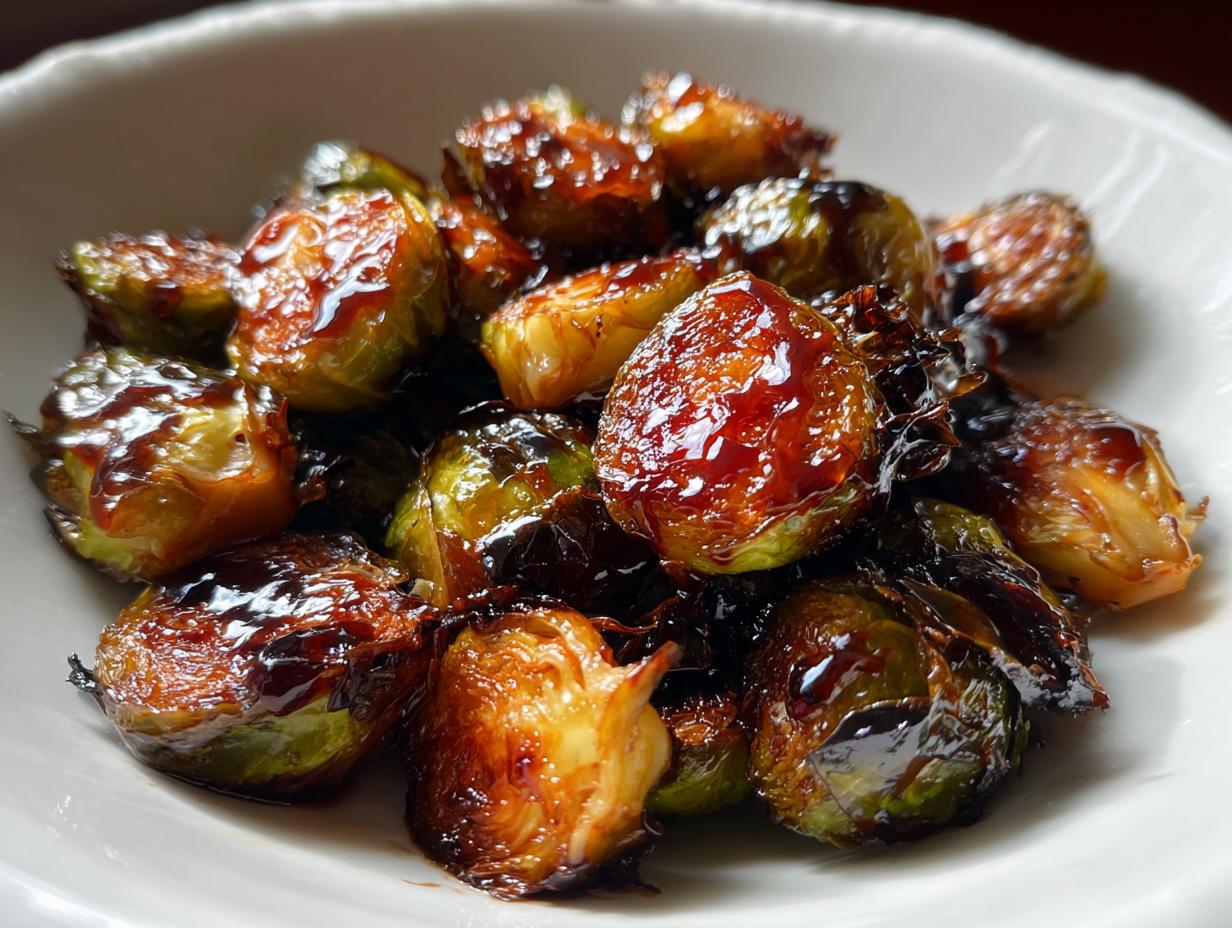 Honey Balsamic Brussels Sprouts - The Healthful Ideas - detail 3
