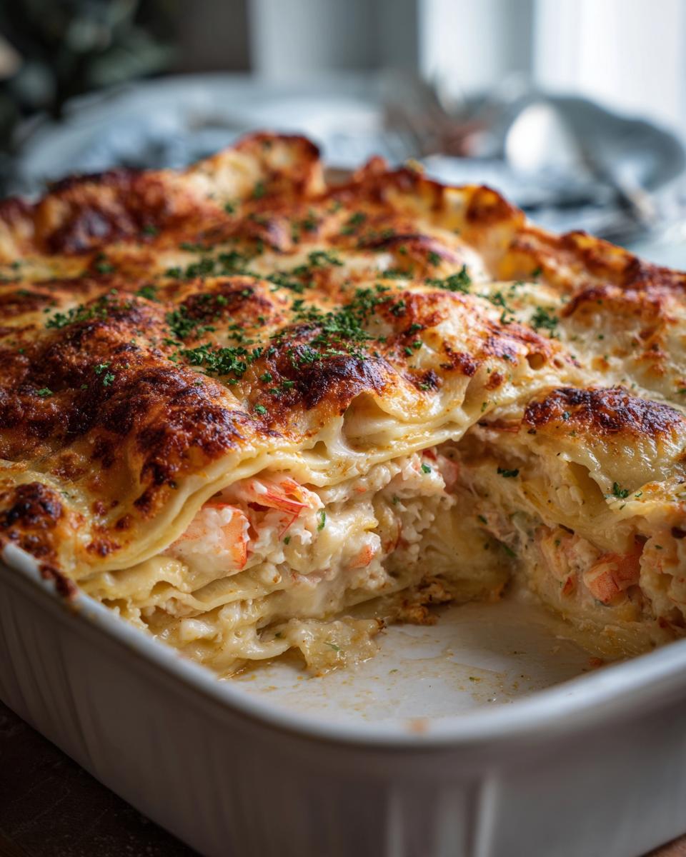 Indulge in Seafood Lasagna: Shrimp & Crab Recipe That's Pure Comfort - detail 1