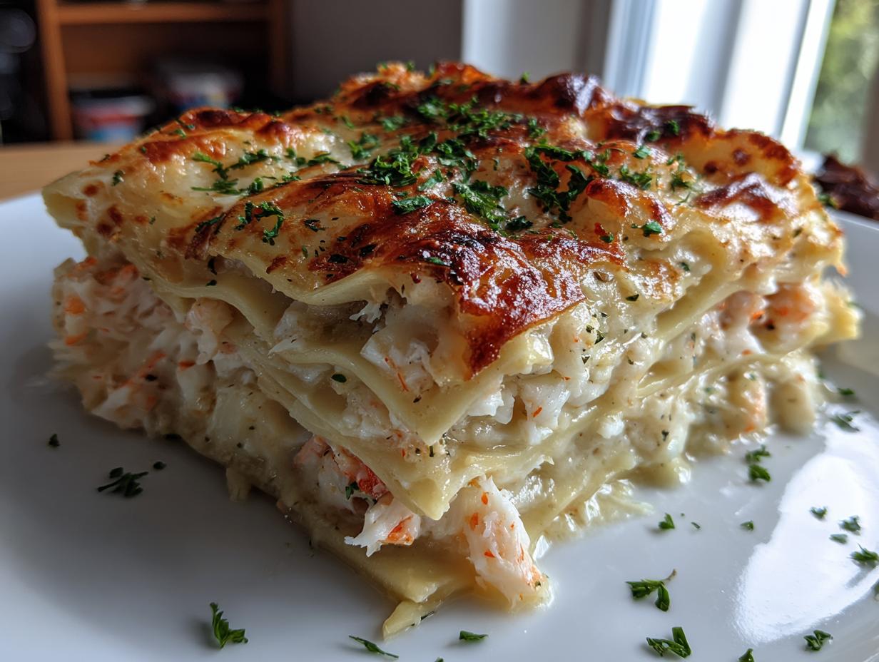 Indulge in Seafood Lasagna: Shrimp & Crab Recipe That's Pure Comfort - detail 3