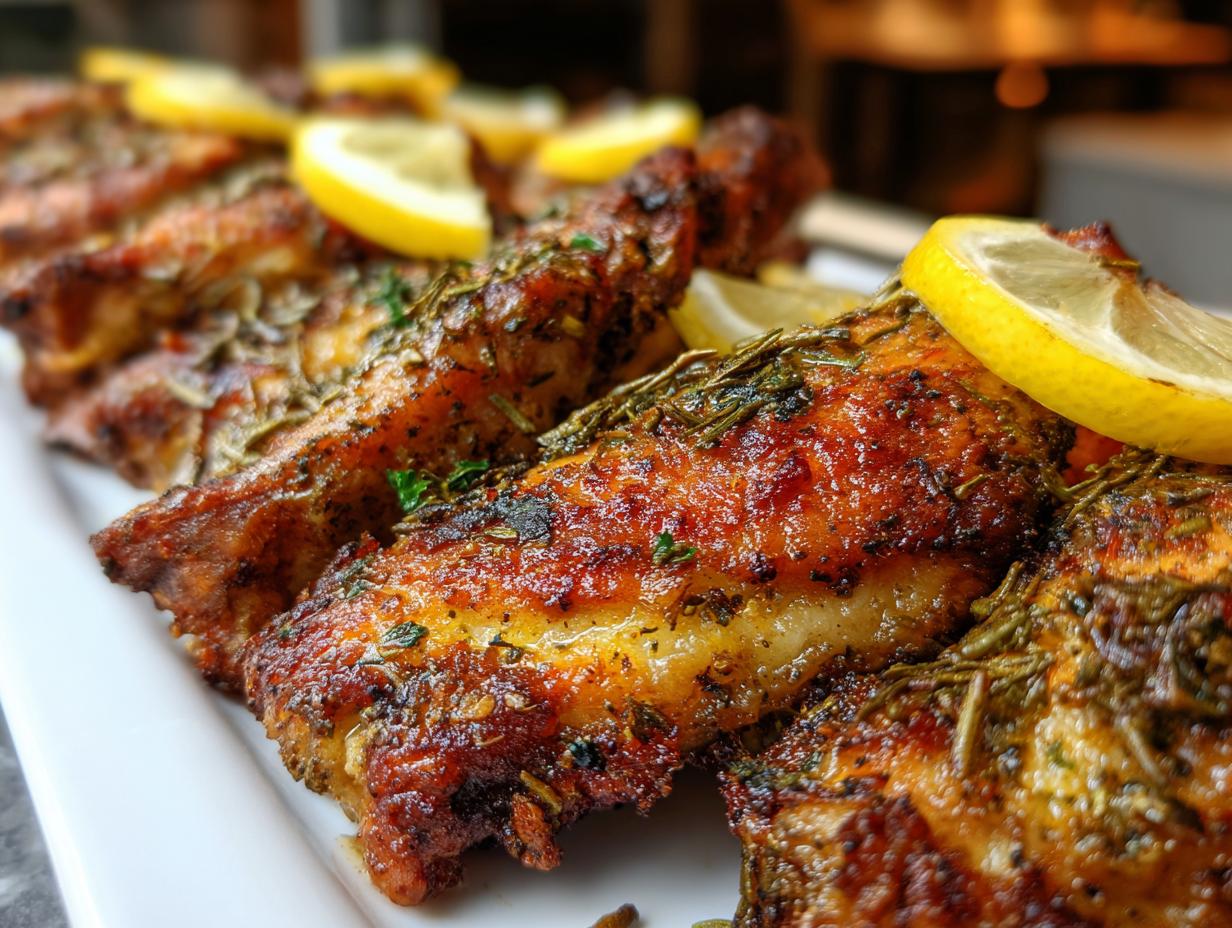 Lemon Pepper Turkey Wings - detail 3