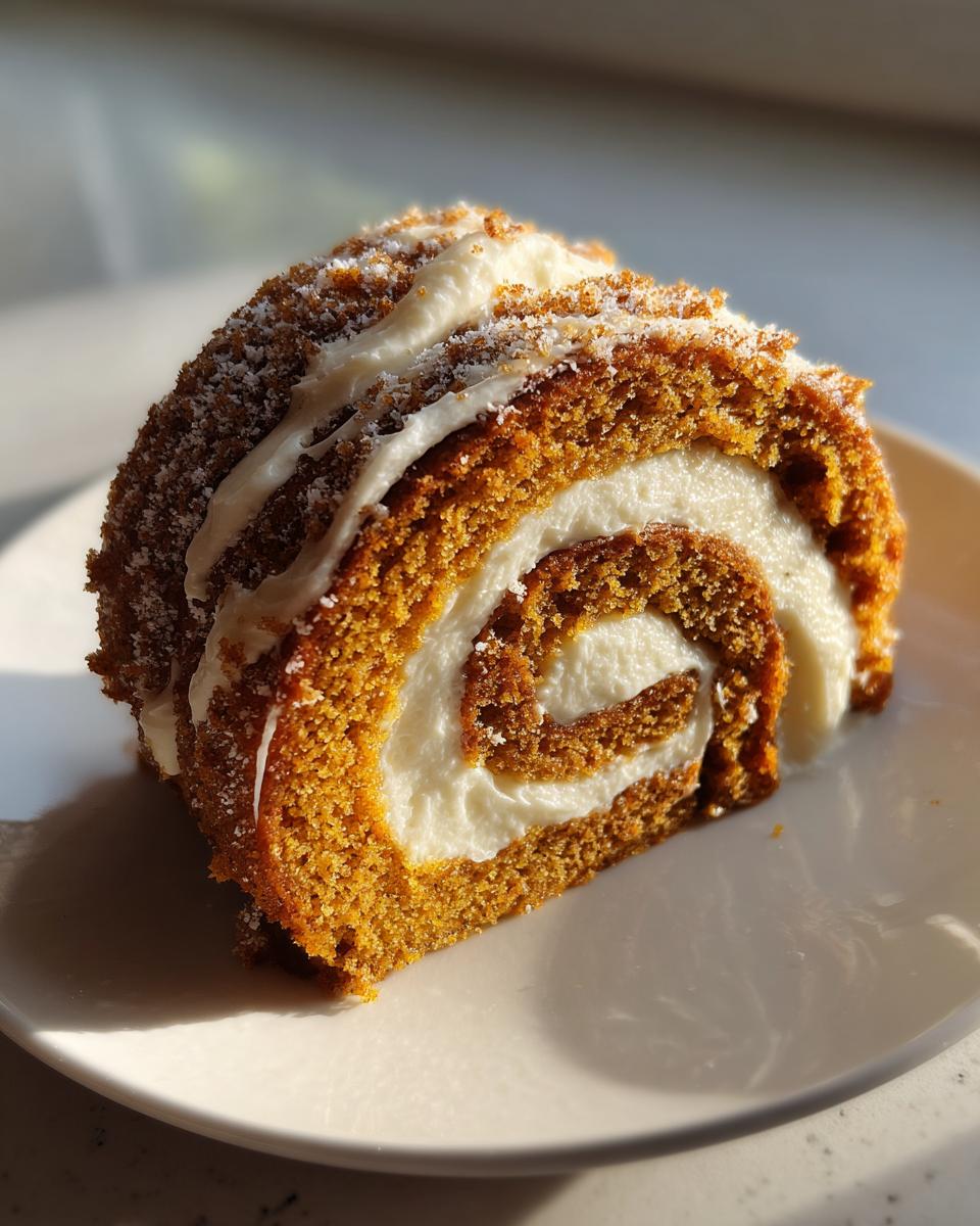 Libby's Pumpkin Roll - detail 1