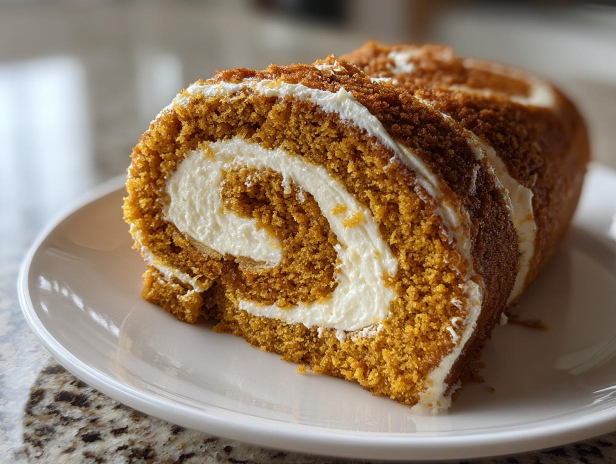 Libby's Pumpkin Roll - detail 2