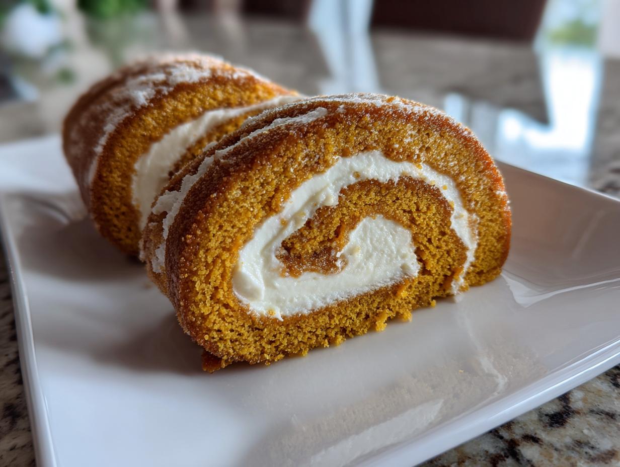 Libby's Pumpkin Roll - detail 3
